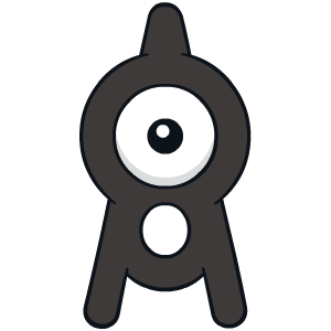 unown a from pokemon global link
